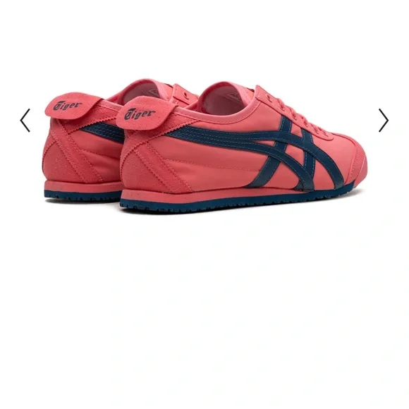 Onitsuka Tiger Mexico 66 Shoes in Pink Cameo. - Picture 3 of 8
